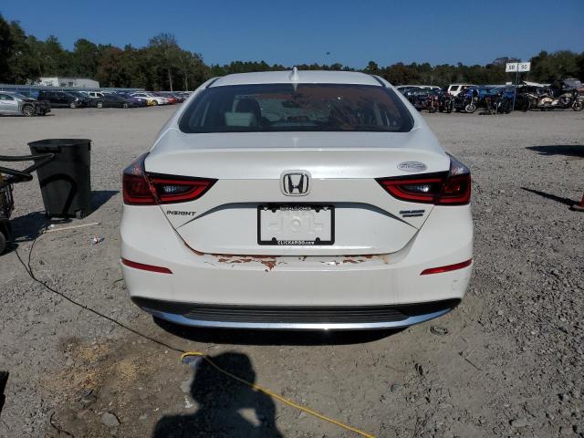 19XZE4F98ME006339 - 2021 HONDA INSIGHT TOURING WHITE photo 6