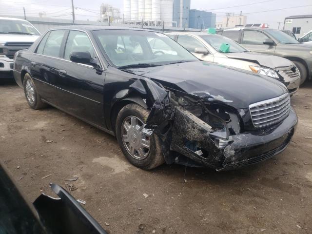 1G6KD54Y43U278166 - 2003 CADILLAC DEVILLE BLACK photo 4