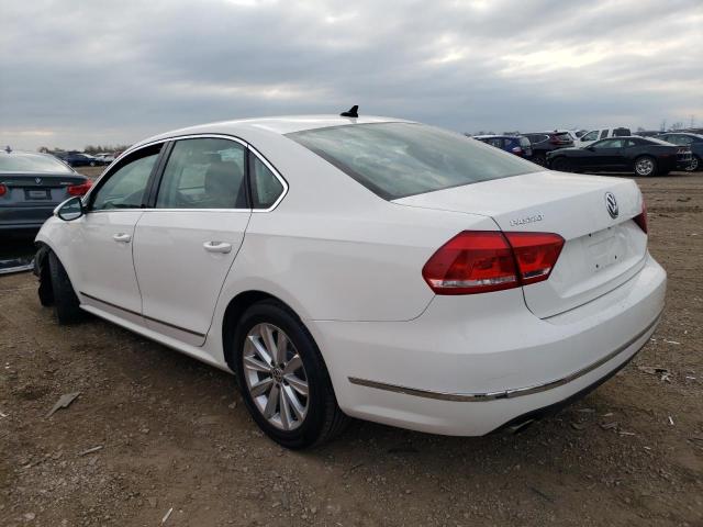 1VWCH7A33CC033436 - 2012 VOLKSWAGEN PASSAT SEL WHITE photo 2