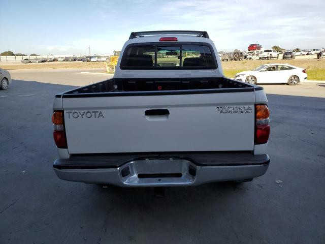 5TEGN92N43Z145768 - 2003 TOYOTA TACOMA DOUBLE CAB PRERUNNER WHITE photo 6