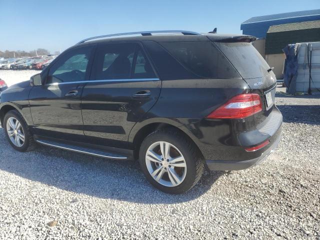 4JGDA5HB6DA248234 - 2013 MERCEDES-BENZ ML 350 4MATIC BLACK photo 2