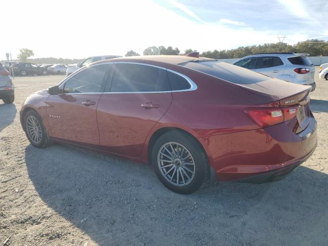 1G1ZD5ST3JF260691 - 2018 CHEVROLET MALIBU LT RED photo 2