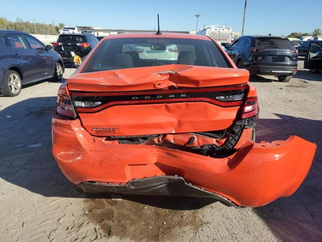 1C3CDFBB9GD752497 - 2016 DODGE DART SXT ORANGE photo 6