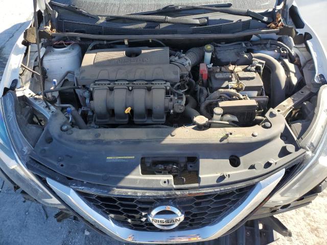 3N1AB7AP0HY328252 - 2017 NISSAN SENTRA S WHITE photo 11