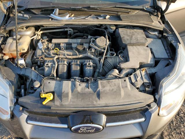 1FAHP3M21CL421052 - 2012 FORD FOCUS SEL GRAY photo 11