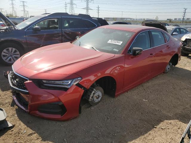 19UUB5F45MA014559 - 2021 ACURA TLX TECHNOLOGY 红色 照片 1