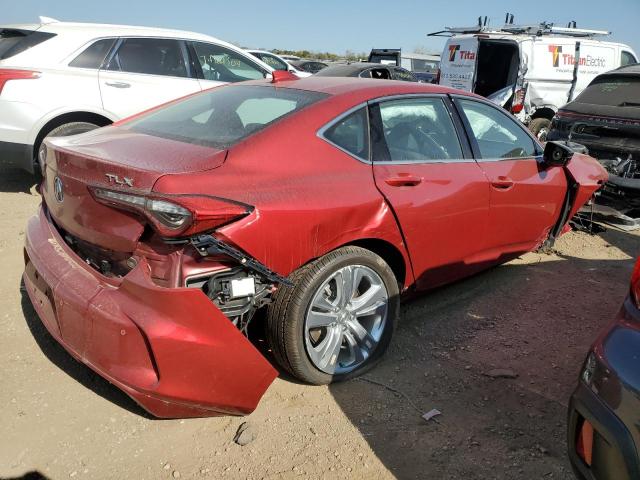 19UUB5F45MA014559 - 2021 ACURA TLX TECHNOLOGY 红色 照片 3