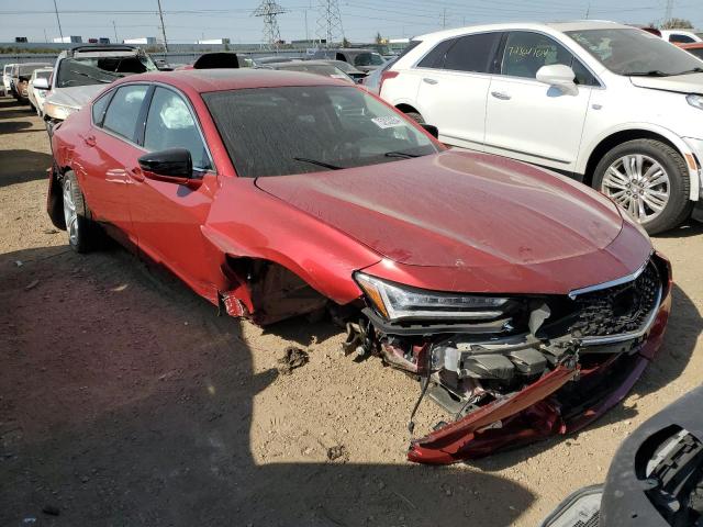 19UUB5F45MA014559 - 2021 ACURA TLX TECHNOLOGY RED photo 4