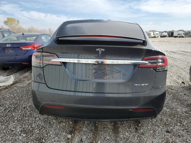 5YJXCDE23LF260826 - 2020 TESLA MODEL X BLUE photo 6