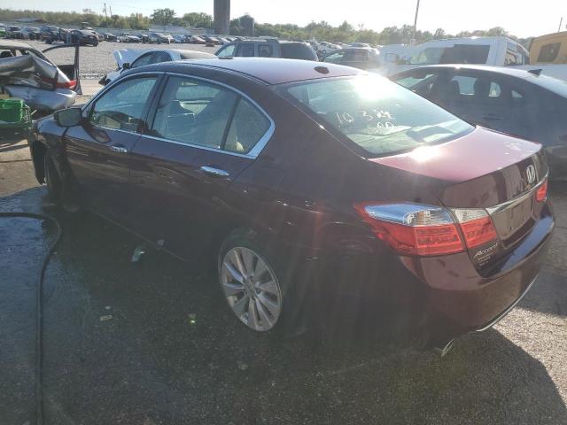 1HGCR3F83FA023312 - 2015 HONDA ACCORD EXL BURGUNDY photo 2