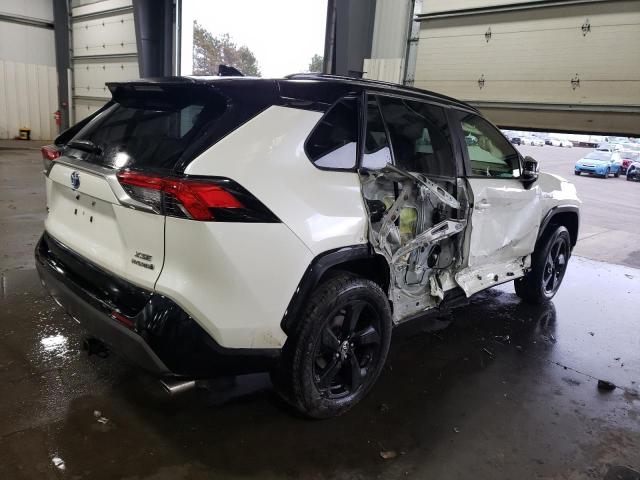 JTMEWRFV6KD520159 - 2019 TOYOTA RAV4 XSE WHITE photo 3