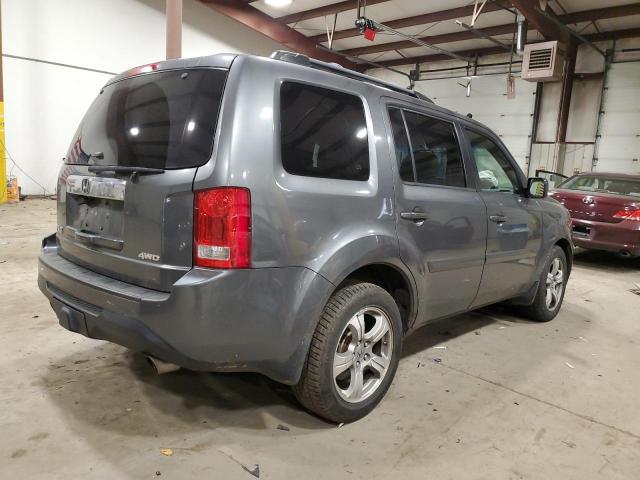 5FNYF4H53DB040847 - 2013 HONDA PILOT EXL GRAY photo 3