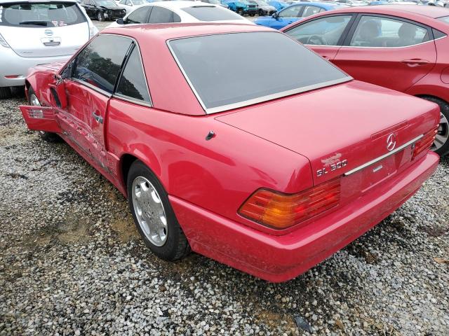 WDBFA63E0SF123801 - 1995 MERCEDES-BENZ SL 320 RED photo 2