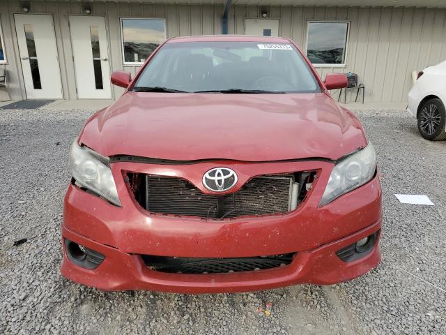 4T1BF3EK7BU720535 - 2011 TOYOTA CAMRY BASE RED photo 5