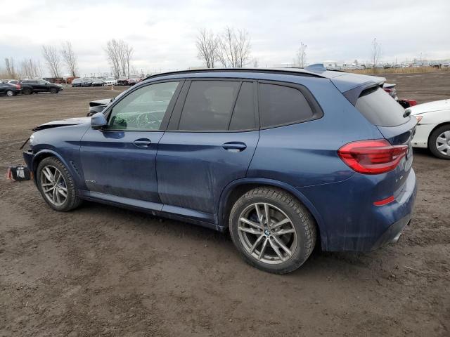 5UXTR9C54JLA44597 - 2018 BMW X3 XDRIVE30I BLUE photo 2