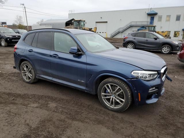 5UXTR9C54JLA44597 - 2018 BMW X3 XDRIVE30I BLUE photo 4