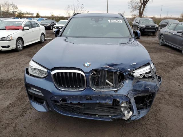 5UXTR9C54JLA44597 - 2018 BMW X3 XDRIVE30I BLUE photo 5