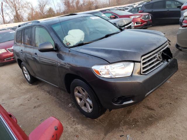 JTEES41A692119182 - 2009 TOYOTA HIGHLANDER GRAY photo 4