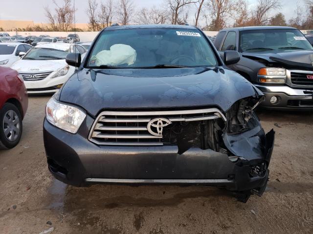 JTEES41A692119182 - 2009 TOYOTA HIGHLANDER GRAY photo 5