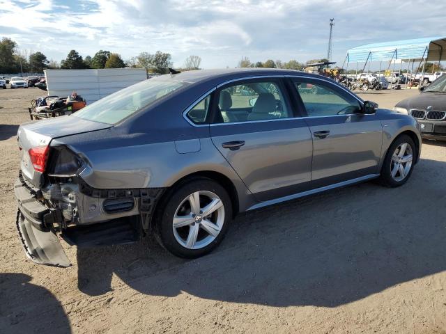 1VWAS7A34FC121814 - 2015 VOLKSWAGEN PASSAT S GRAY photo 3