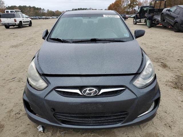 KMHCU4AE9CU246329 - 2012 HYUNDAI ACCENT GLS GRAY photo 5