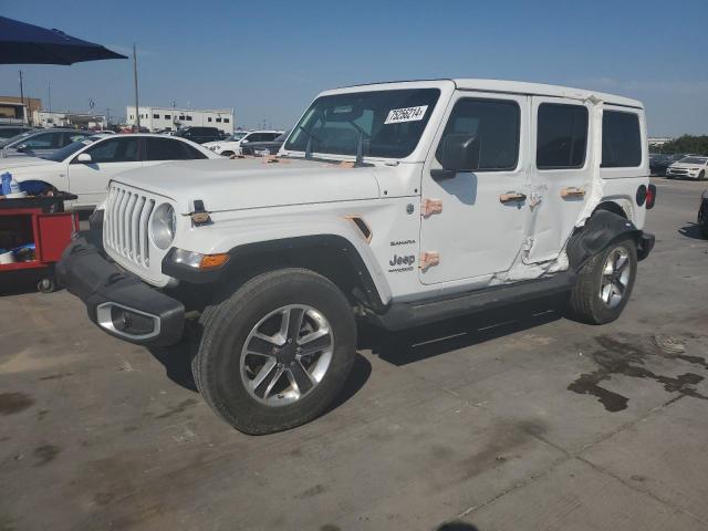 1C4HJXEG0NW240264 - 2022 JEEP WRANGLER U SAHARA WHITE photo 1
