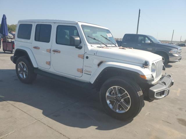 1C4HJXEG0NW240264 - 2022 JEEP WRANGLER U SAHARA WHITE photo 4