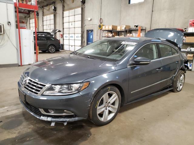 WVWBP7ANXDE557742 - 2013 VOLKSWAGEN CC SPORT GRAY photo 1