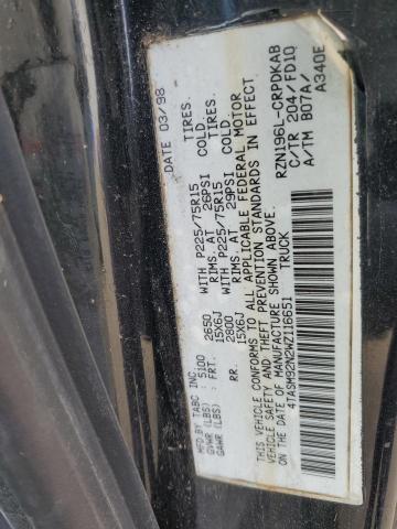 4TASM92N2WZ116651 - 1998 TOYOTA TACOMA XTRACAB PRERUNNER 黑色 照片 12