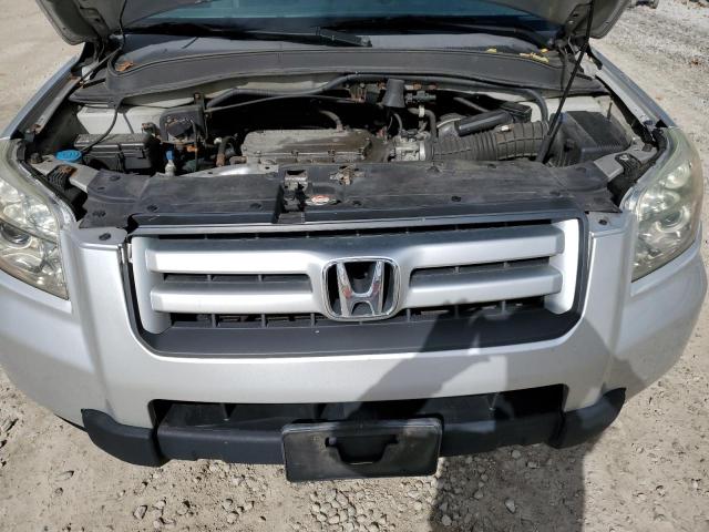 2HKYF18726H528563 - 2006 HONDA PILOT EX SILVER photo 12