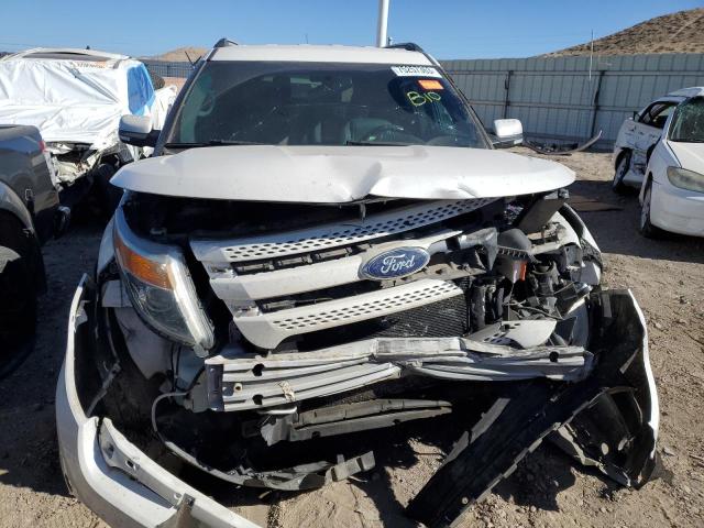 1FM5K7F85EGA88253 - 2014 FORD EXPLORER LIMITED WHITE photo 5