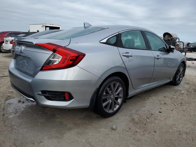 19XFC1F36ME010859 - 2021 HONDA CIVIC EX SILVER photo 3