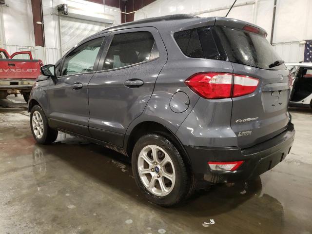 MAJ6S3GL9KC307938 - 2019 FORD ECOSPORT SE CHARCOAL photo 2