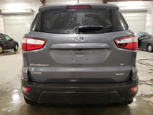 MAJ6S3GL9KC307938 - 2019 FORD ECOSPORT SE CHARCOAL photo 6