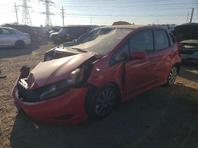 JHMGE8H56DC031710 - 2013 HONDA FIT SPORT RED photo 1