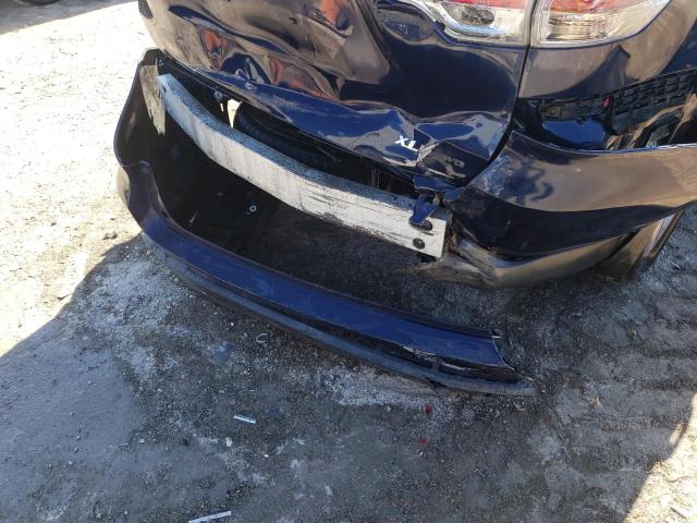 5TDJKRFH4FS107882 - 2015 TOYOTA HIGHLANDER XLE BLUE photo 13