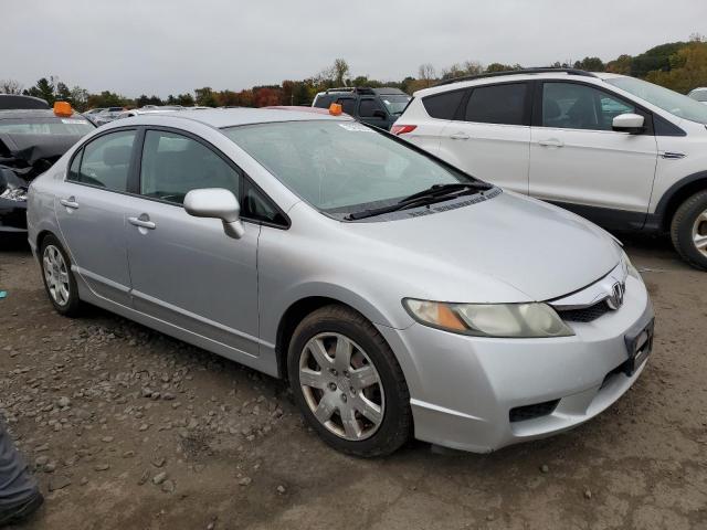 2HGFA1F57AH308362 - 2010 HONDA CIVIC LX SILVER photo 4