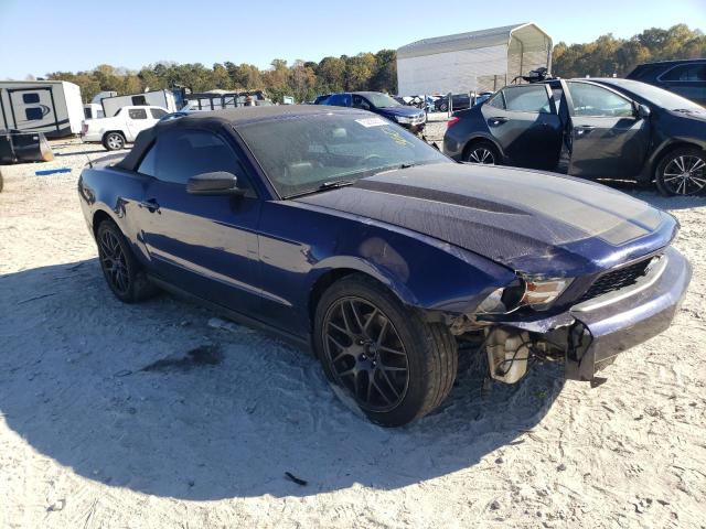 1ZVBP8EM2C5212871 - 2012 FORD MUSTANG BLUE photo 4