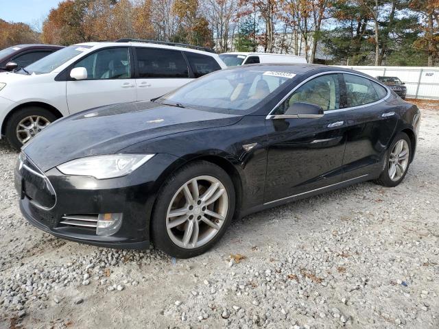 5YJSA1DP6DFP11003 - 2013 TESLA MODEL S შავი ფოტო 1