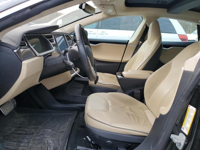 5YJSA1DP6DFP11003 - 2013 TESLA MODEL S შავი ფოტო 7