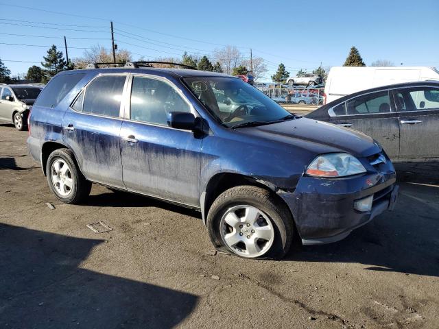 2HNYD18223H503252 - 2003 ACURA MDX BLUE photo 4