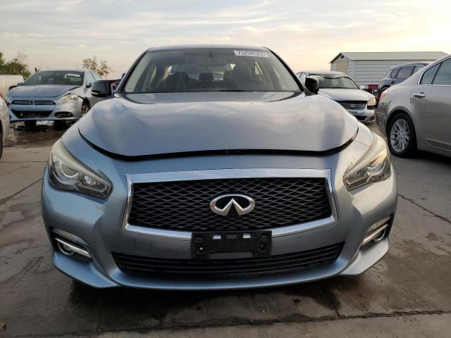 JN1EV7AP6HM734161 - 2017 INFINITI Q50 PREMIUM GRAY photo 5