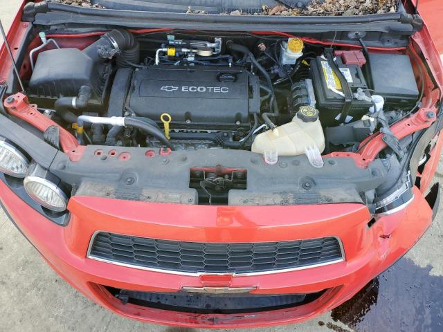 1G1JA6SG3E4123072 - 2014 CHEVROLET SONIC LS 红色 照片 11