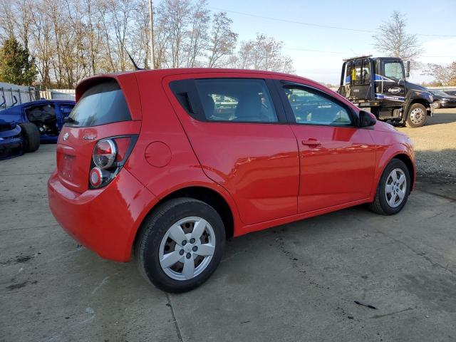 1G1JA6SG3E4123072 - 2014 CHEVROLET SONIC LS 红色 照片 3