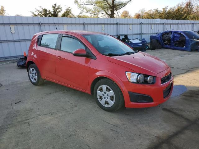 1G1JA6SG3E4123072 - 2014 CHEVROLET SONIC LS 红色 照片 4