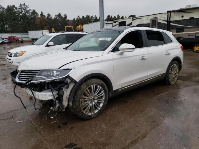 2LMPJ8LR6JBL35249 - 2018 LINCOLN MKX RESERVE WHITE photo 1