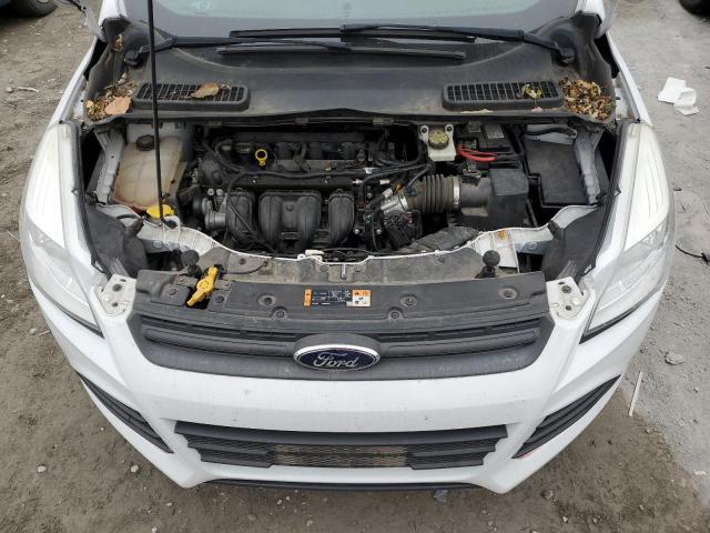 1FMCU0F77EUA70189 - 2014 FORD ESCAPE S WHITE photo 11