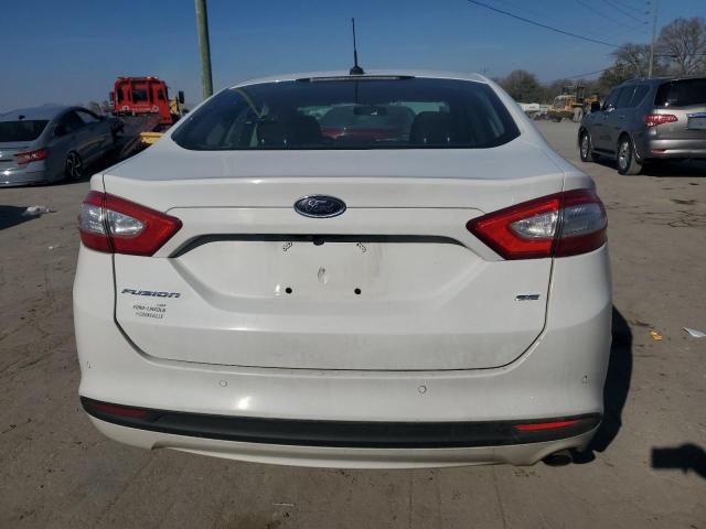 3FA6P0H72GR311386 - 2016 FORD FUSION SE WHITE photo 6