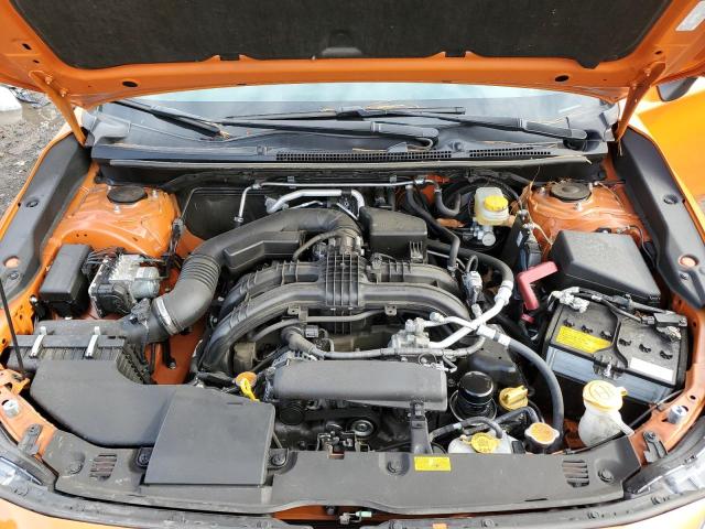 JF2GTADC0J8329107 - 2018 SUBARU CROSSTREK PREMIUM ORANGE photo 11