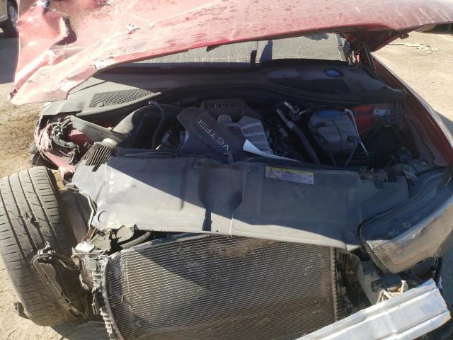 WAUHGAFC8CN103452 - 2012 AUDI A6 PRESTIGE წითელი ფოტო 11